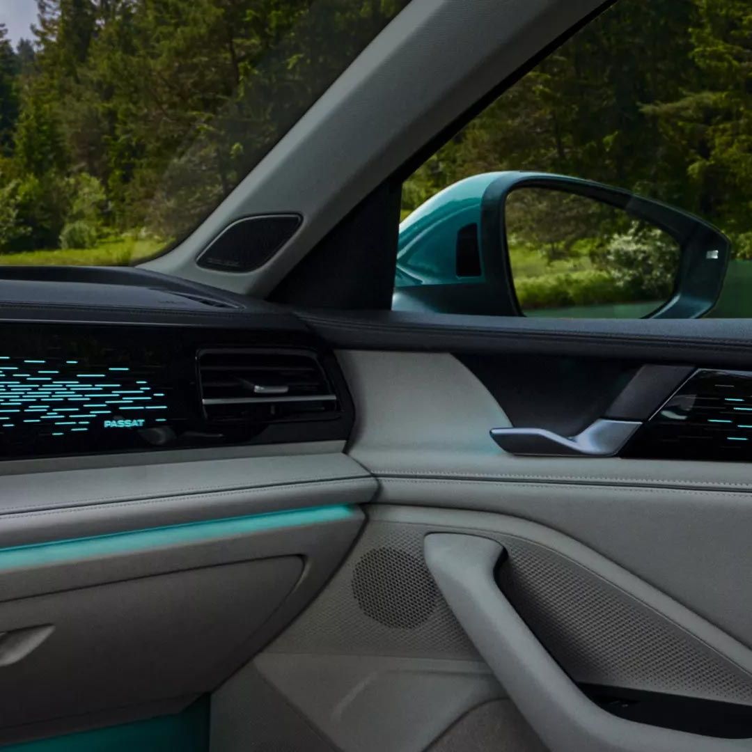Die Ambientebeleuchtung des VW Passat Elegance