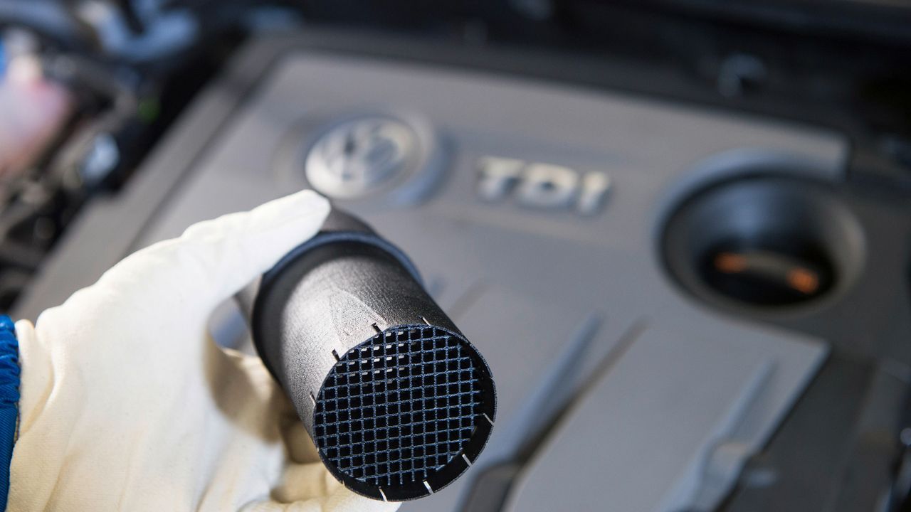 TDI Dieselmotor von Volkswagen