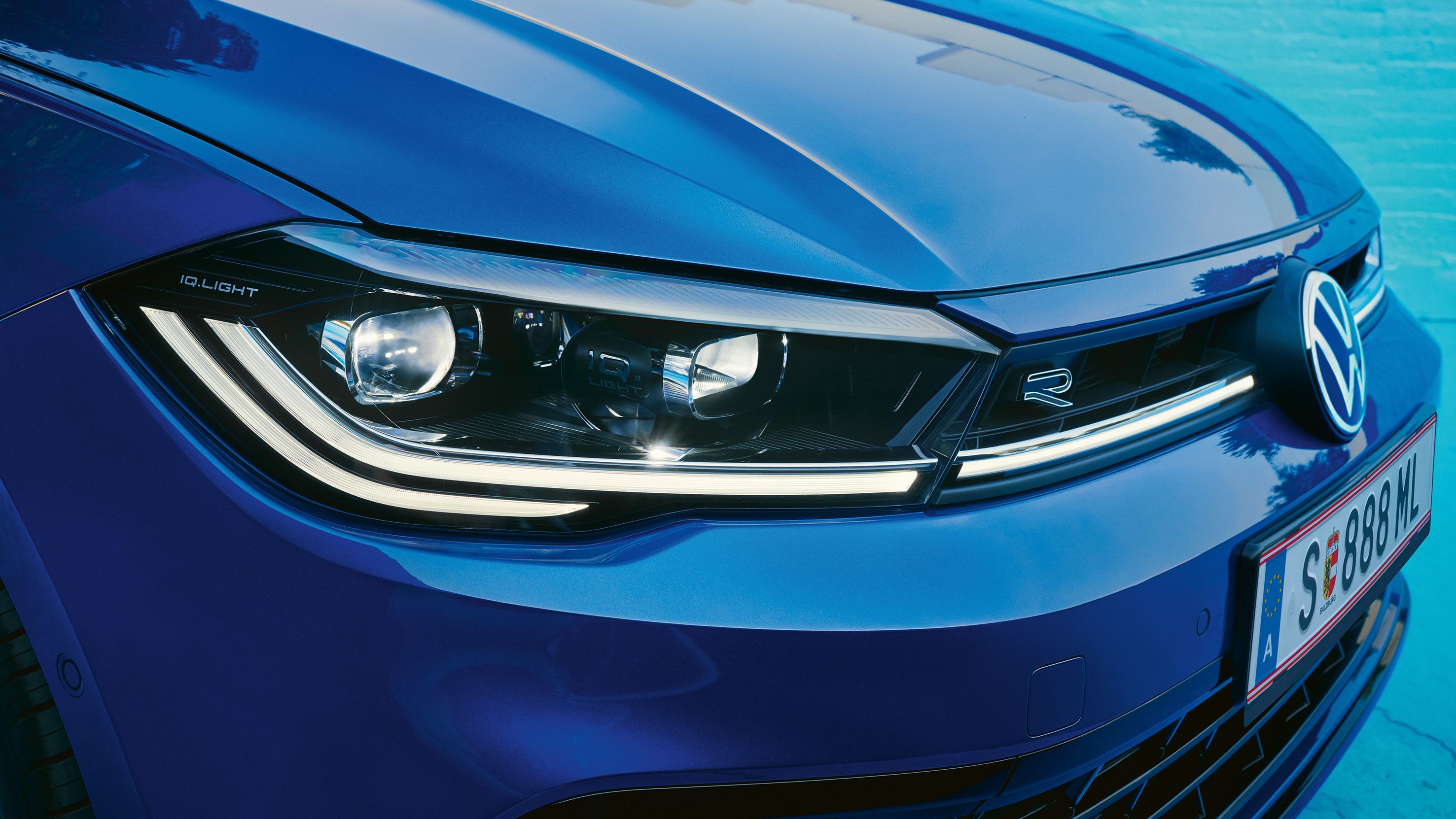 IQ.LIGHT LED-Matrix-Scheinwerfer im VW Polo R-Line