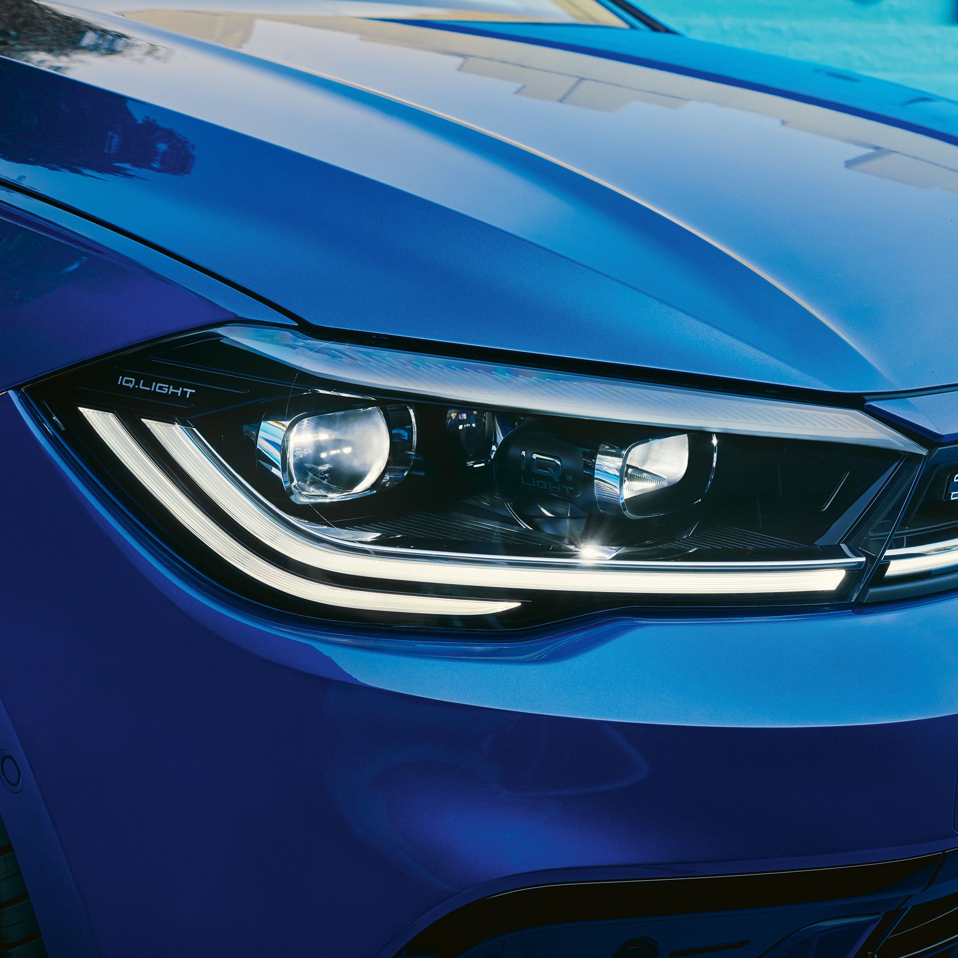 IQ.LIGHT LED-Matrix-Scheinwerfer im VW Polo R-Line