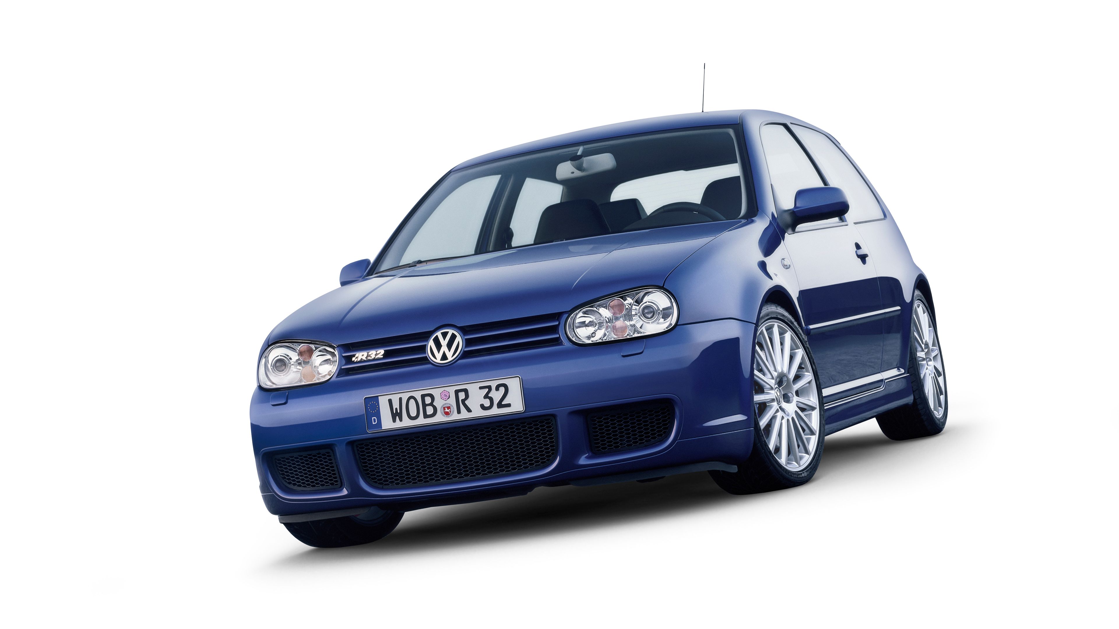 vw volkswagen golf r32 blau historie