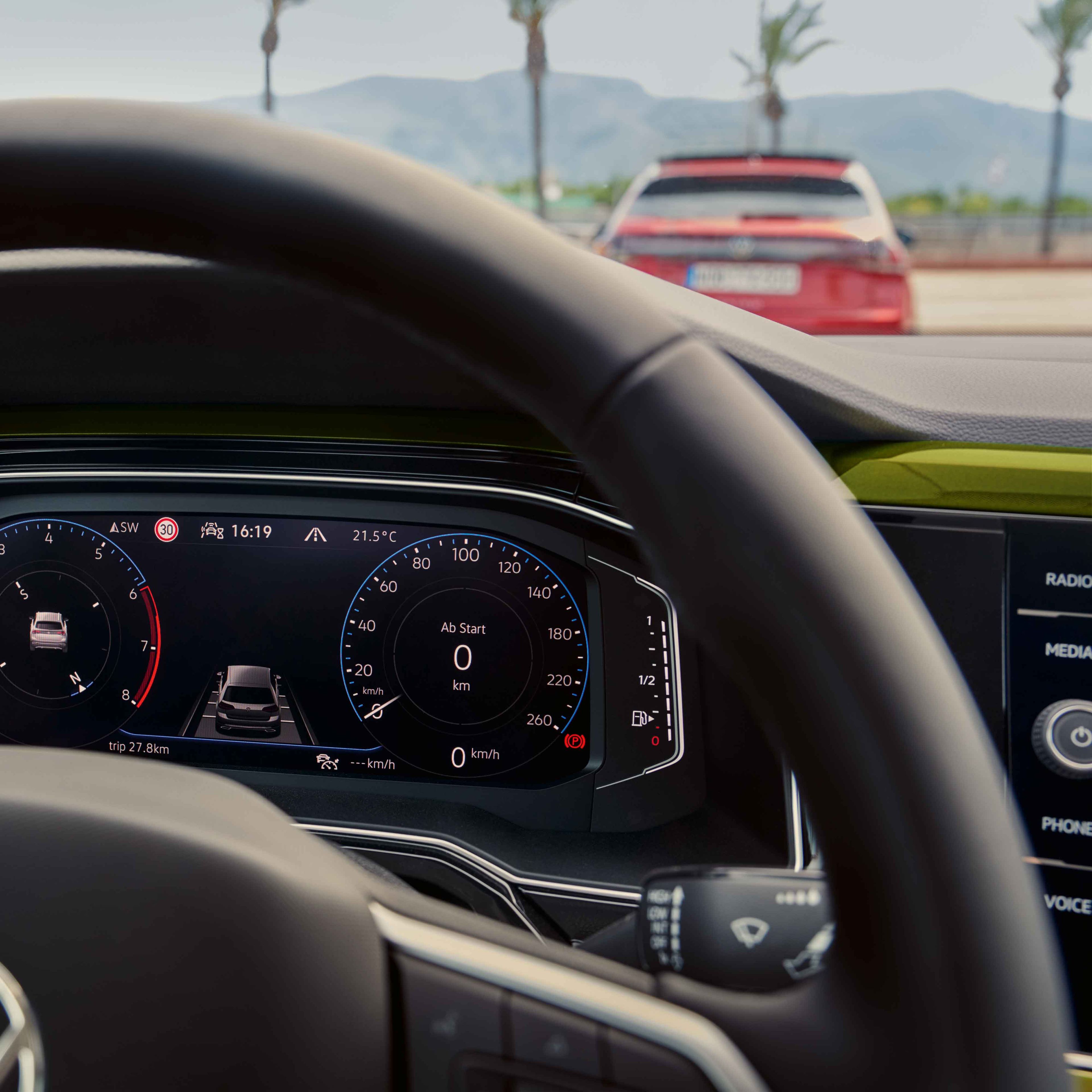 Digital Cockpit im VW Taigo Style