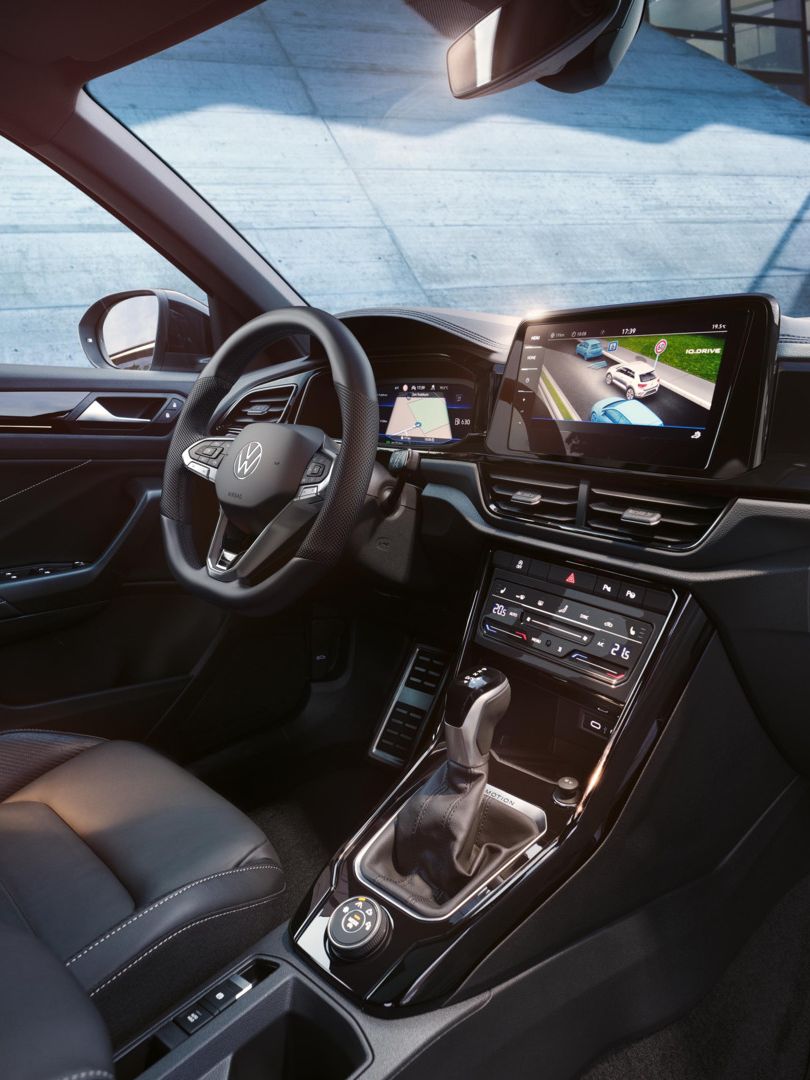  Das Interieur des VW T-Roc R-Line