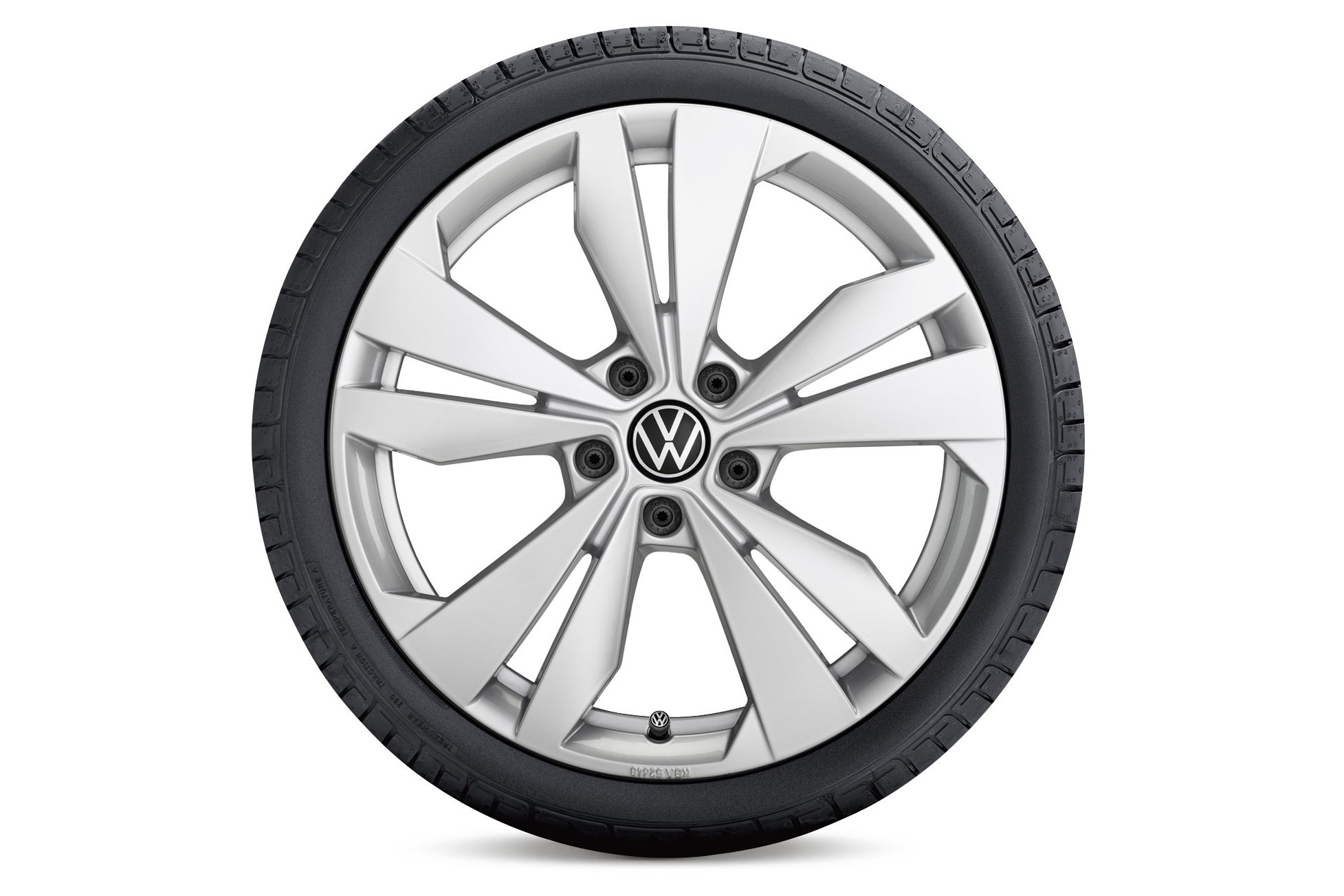 VW Volkswagen Winterkomplettrad Loen silber