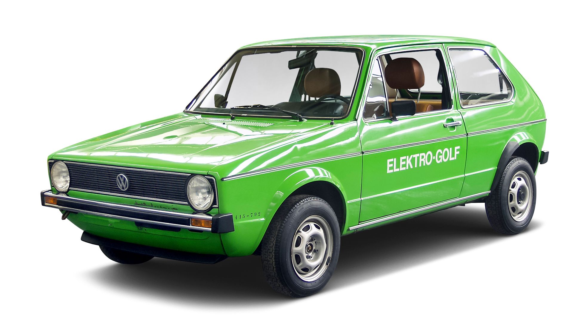 vw volkswagen golf 1976 city stromer grün historie