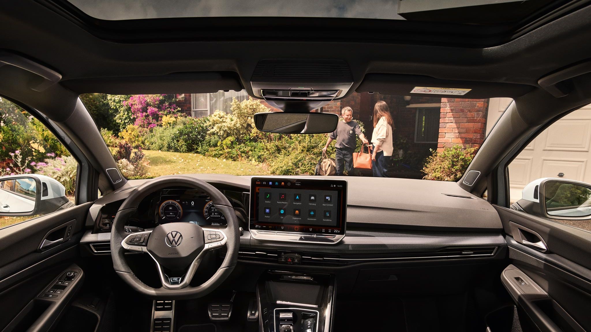 Interieur des VW Golf Variant