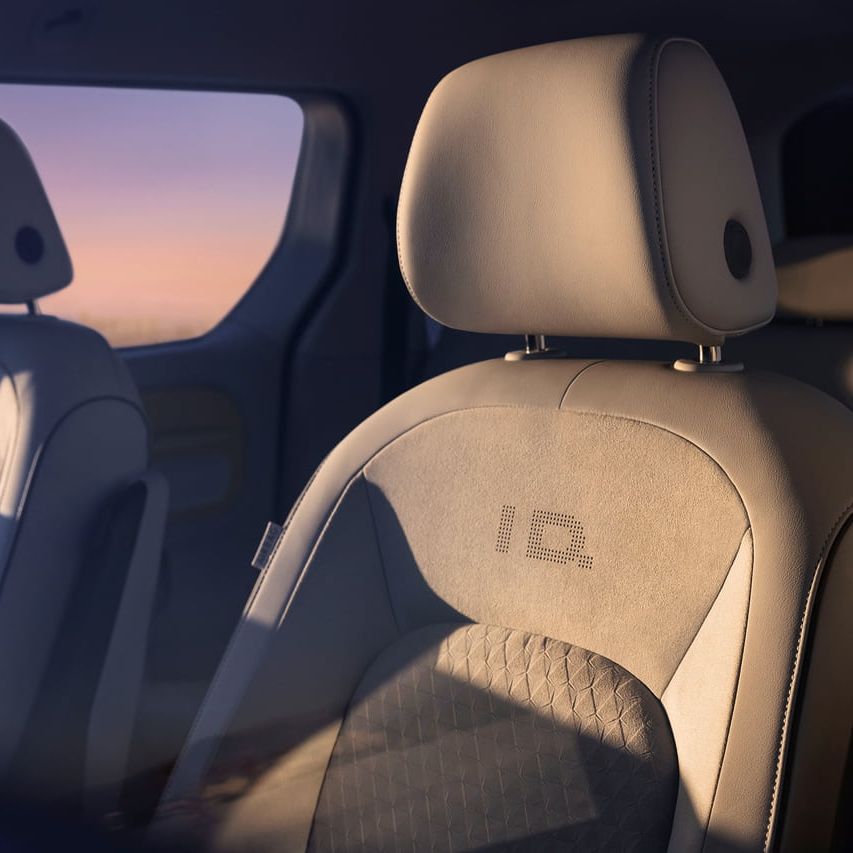 Ansicht der Sitze im VW ID. Buzz